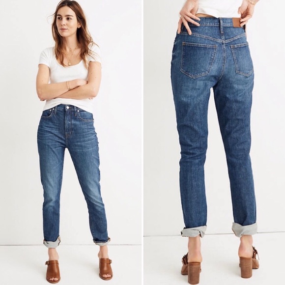 Madewell Denim - Madewell High Rise Slim Boyjean 25